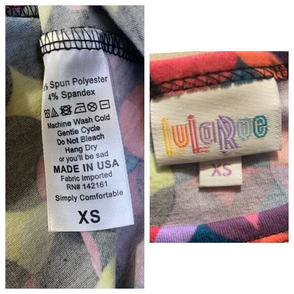 $5 ADD ON ITEM Carly LULAROE nwot xs swing dress - Picture 10 of 11